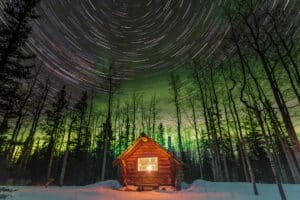 Cabin Northern Lights Photography Workshops Tours with Professional Photographer